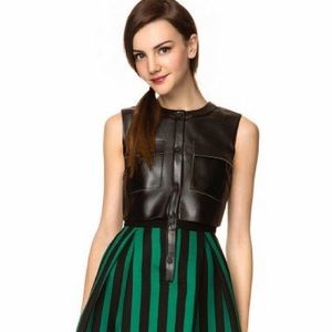 Pixie Market Vegan Leather Dress